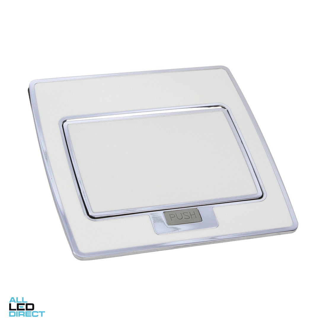 Clipsal 10 Amp Recessed Pop Up Power Outlet Auto Switched Flush Mounting White ALL LED Direct