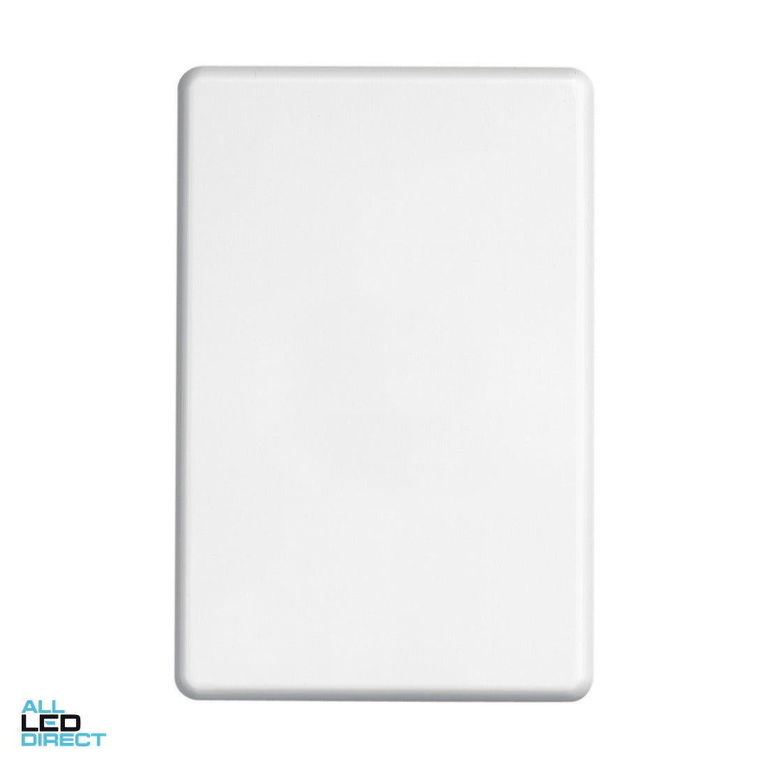 Clipsal Blank SLIMLINE Blank Plate White ALL LED Direct