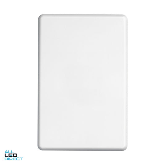 Clipsal Blank SLIMLINE Blank Plate White ALL LED Direct