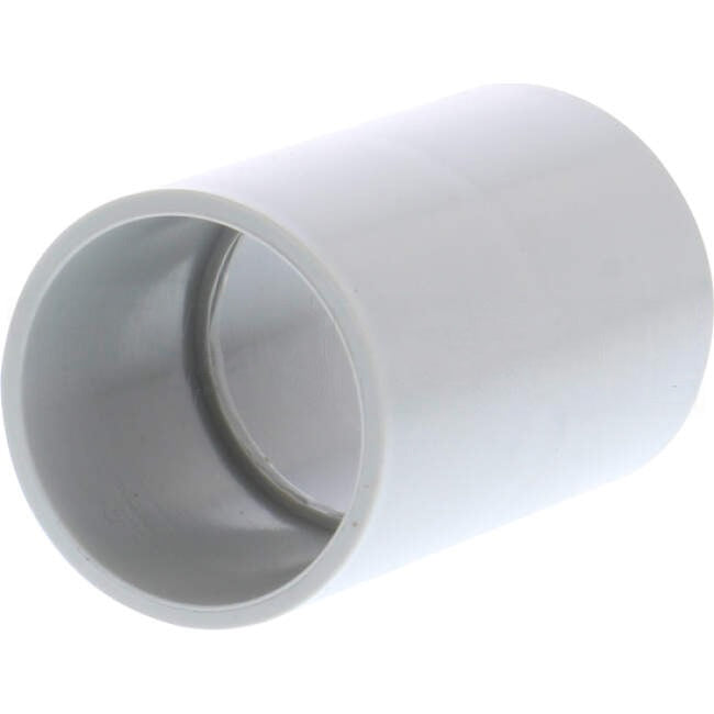 GTS 32mm Medium Duty Plain to Plain Conduit Coupling Grey