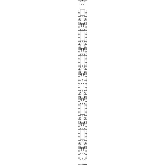 SharkRack Universal 120mm Multifunction PDU & Cable Tray 45U