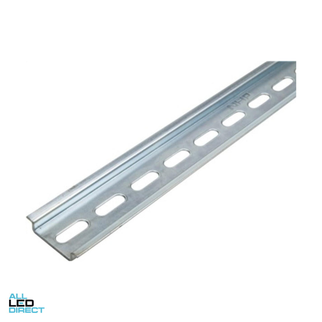 NHP 35mm x 2 Metre Steel Slotted Din Rail ALL LED Direct