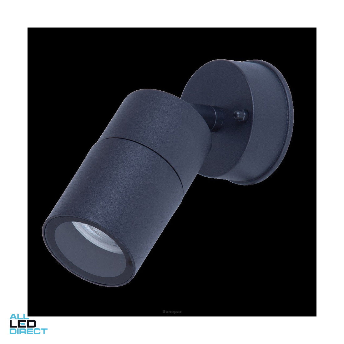 SAL 4 Watt BONDI LITE Adjustable LED Wall Light Black 3000/4000/6000K