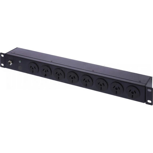 Serveredge Basic 8 Port PDU With Surge Protection With Flushed & Recessed Brackets 3 Metres