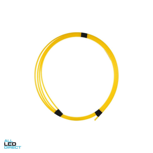 Slegers 14.5mm Flat PVC Cable Pull Through Snake 4 Meter Length ALL LED Direct