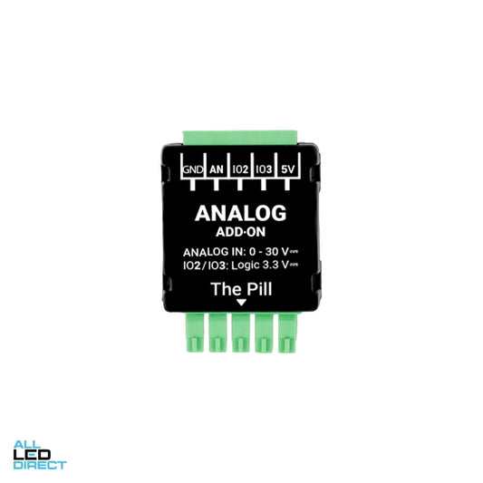 Shelly Analog 0-30V Add-on for Shelly Pill ALL LED Direct