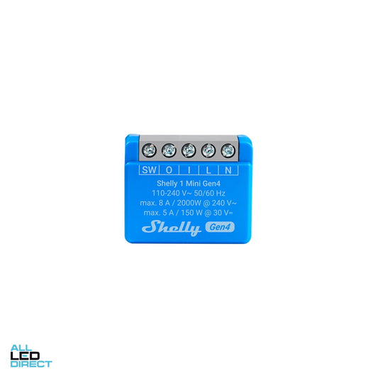Shelly 1 Gen4 Mini ALL LED Direct