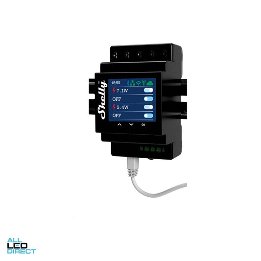Shelly PRO 4PM Relay Switch ALL LED Direct