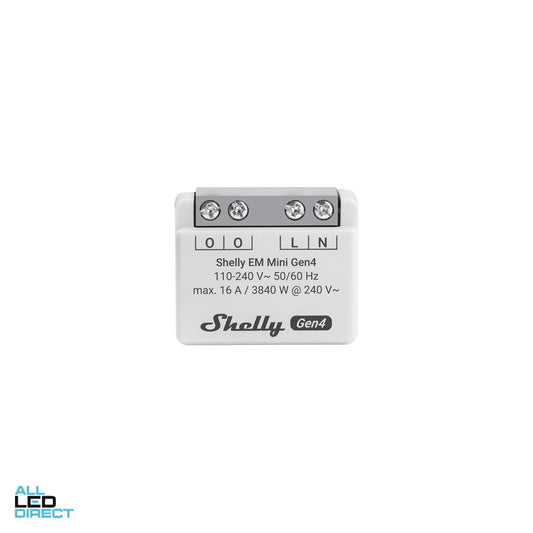 Shelly EM Mini Gen4 ALL LED Direct