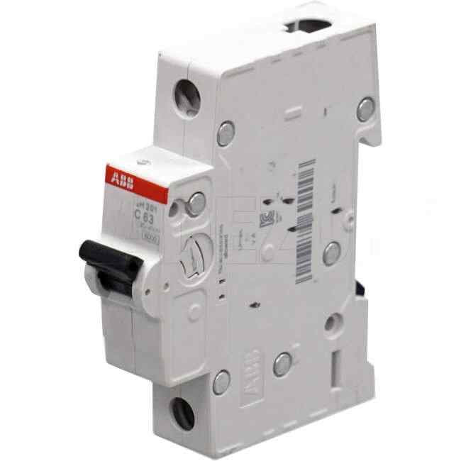 ABB 63 Amp Miniature Circuit Breaker MCB C Curve 1 Pole 6kA - Default Title (SH201C63)