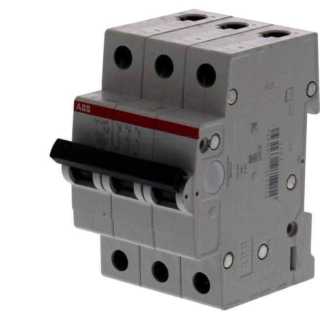 ABB 32 Amp Miniature Circuit Breaker MCB C Curve 3 Pole 6kA - Default Title (SH203C32)