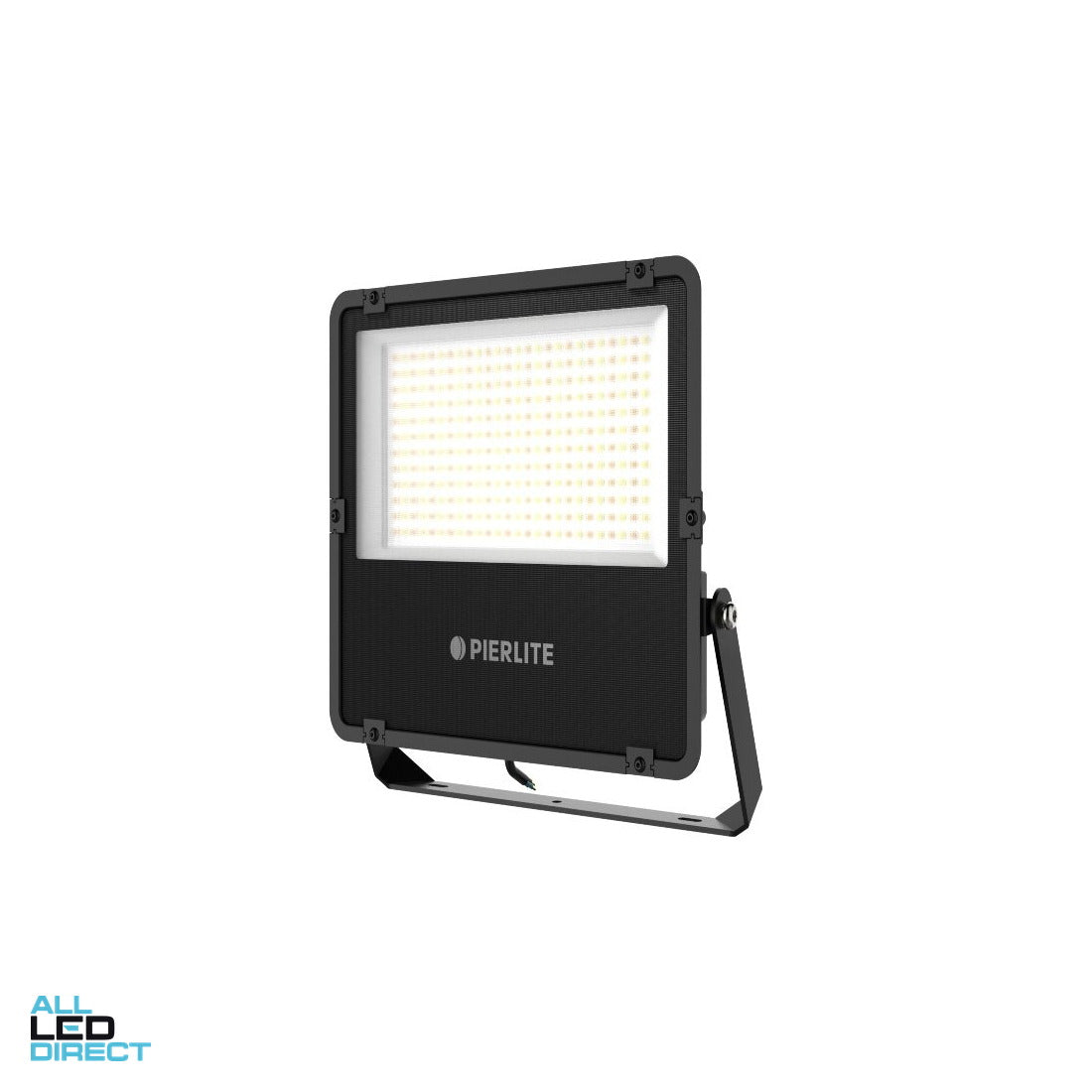 Pierlite 100 W SHADOW GEN3 IP65 LED Floodlight Black 3000/4000/5000 K 14000lms ALL LED Direct