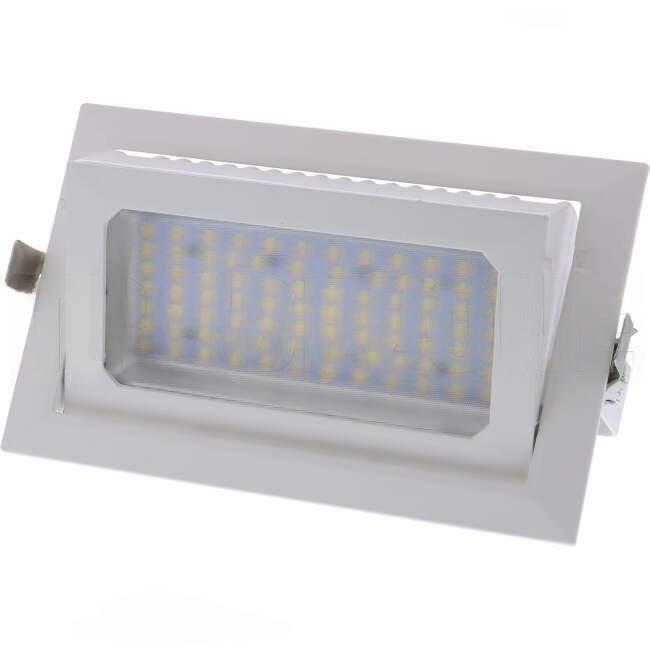 CLA 40 Watt 240mm LED Rectangular Shoplighter White With Switchable Kelvin Rating