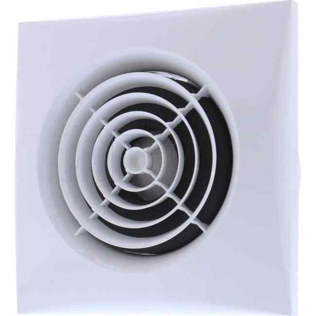 Fantech 100mm SILENT Wall Mounted Exhaust Fan With Shutter - Default Title (SILENT100SW)