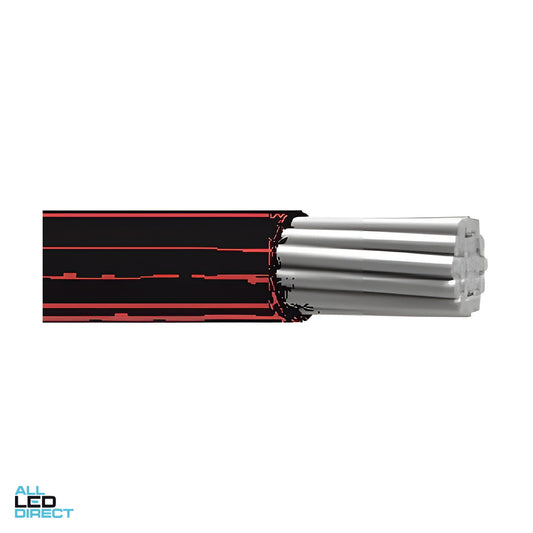 Elcon Cables 16mm Single Core Single Insulated PVC Power Cable V90HT 0.6-1kv Black 100 Metre Drum ALL LED Direct