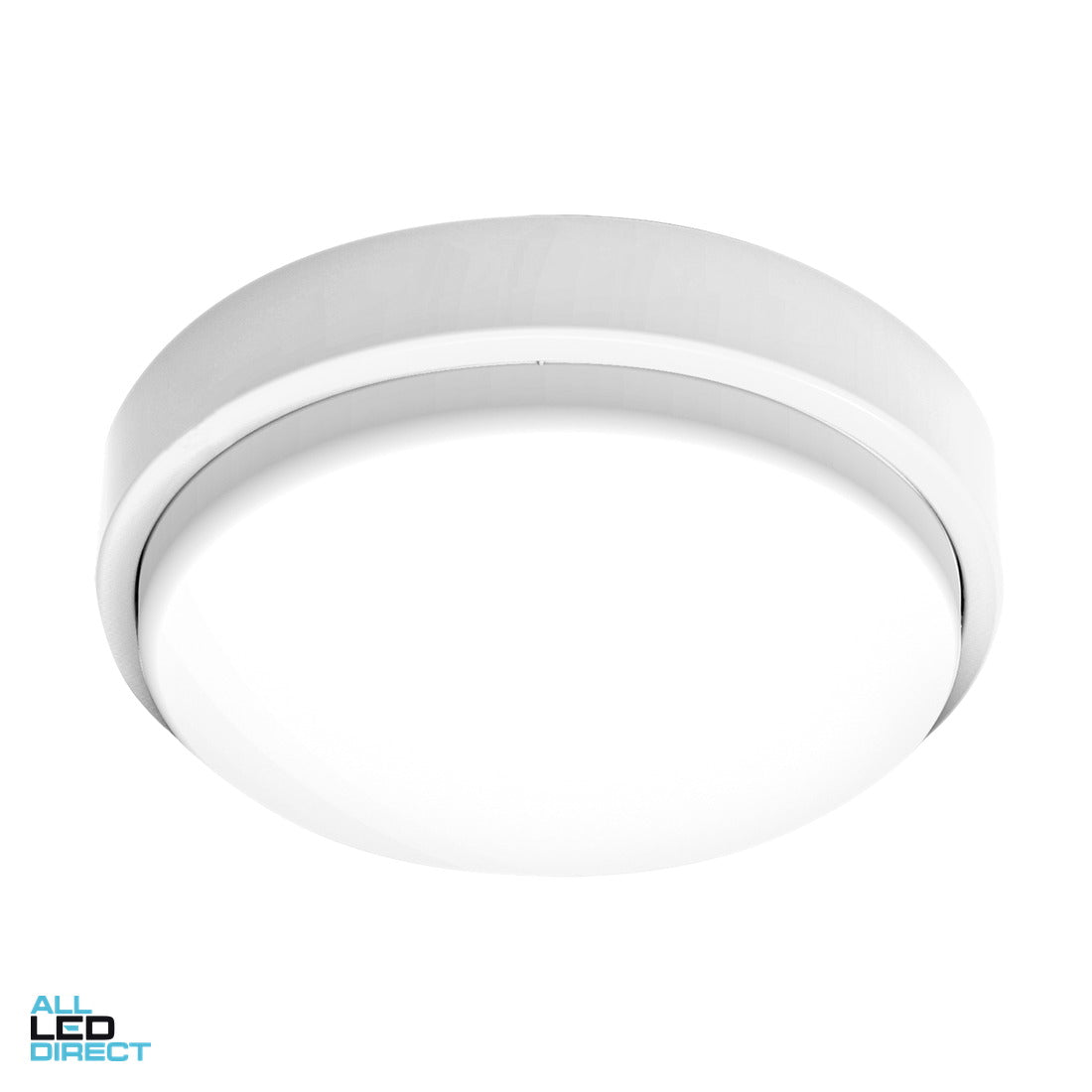 SAL 10 W 220 mm LED Oyster Light White 3000/4000/5700 K ALL LED Direct