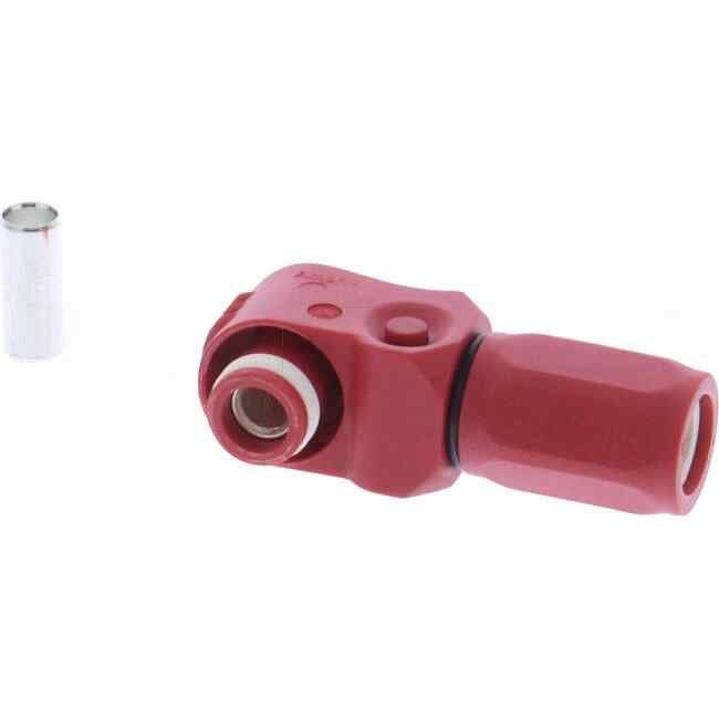 Amphenol Right Angle Plug to Suit 16mm Cable Red - Default Title (SLPPA16BSR)