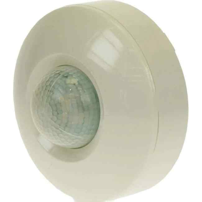 SAL 360 Degree Flush Or Surface Mounted Ceiling PIR Movement Sensor IP20 With 3-9m Metre Detection White - Default Title (SMS803CD)