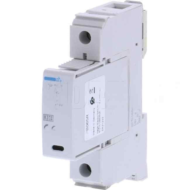 Hager 1 Pole 1 Module 65kA Surge Protection Diverter With Remote Contact - Default Title (SPB165R)