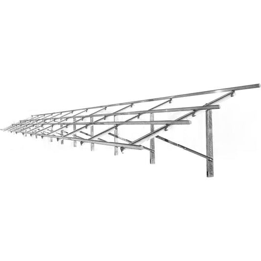 S-Rack 16 Panel Ground Mount Kit To Suit 60 And 70 Cell Modules Up To Height 2108mm for Solar