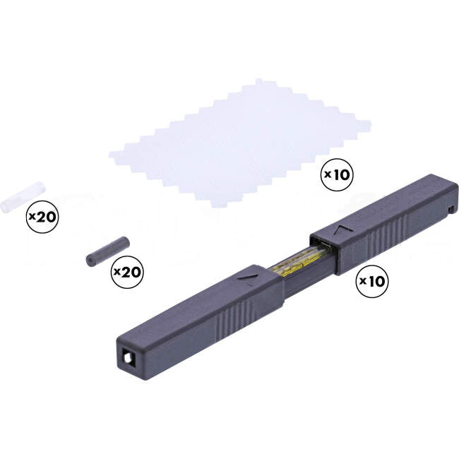 Cleerline SSF Round Type Mechanical Splicer and Protector Pack Of 10