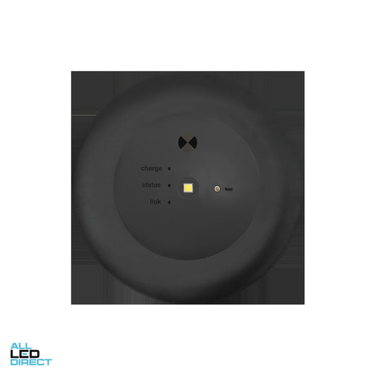 Elumen 4.7 W Recessed Spitfire Emergency LED Light Black with Self Testing Technology ALL LED Direct