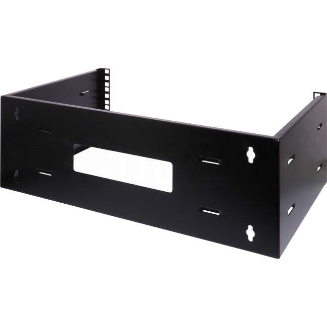 SharkRack 300mm 4RU Deep Wall Mount Open Frame Rack