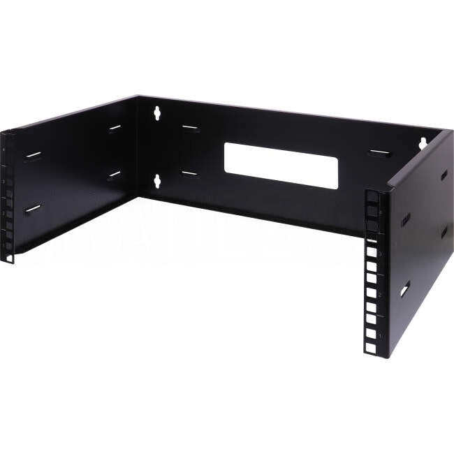 SharkRack 300mm 4RU Deep Wall Mount Open Frame Rack