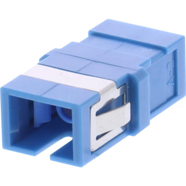 Select Data SC Simplex Flanged Singlemode Through Connector Each