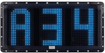 LED Identification Displays programmable