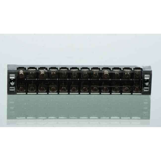 Dore 20 Amp Terminal Block Strip Connector Black - Default Title (TB212)