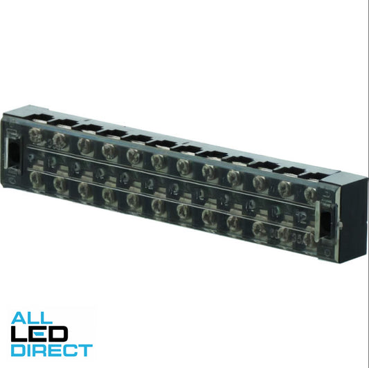 Dore 35 Amp Terminal Block Strip Connector 12 Pole