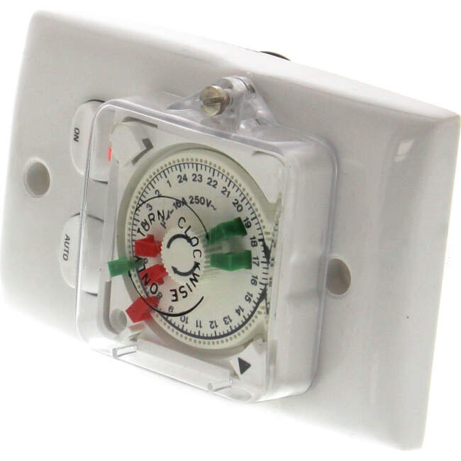 Clipsal 50hz 24 Hour Timer Switch White