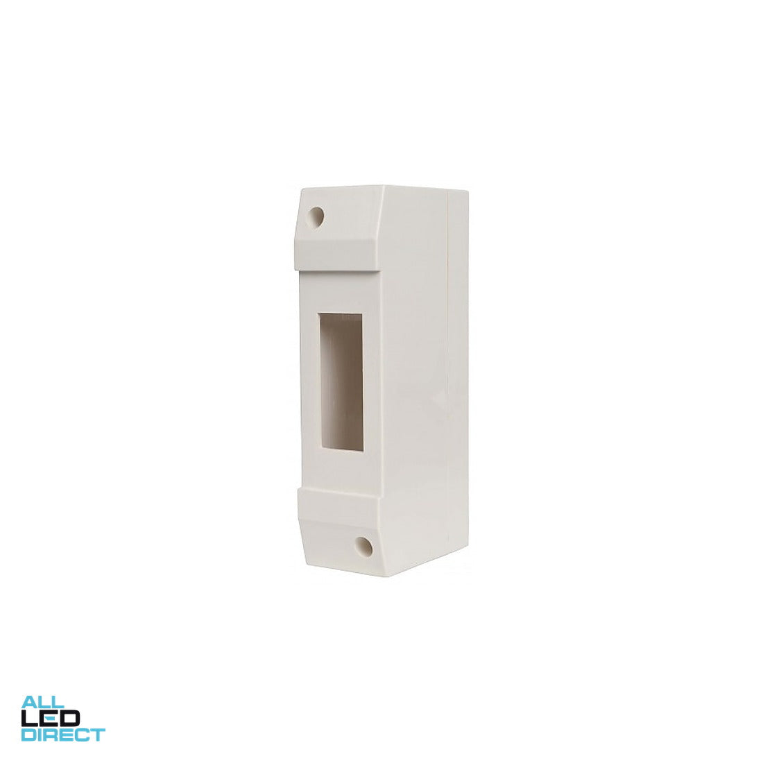 Tesla 1 Pole Surface Mounted Enclosure Including Din Rail IP30 ALL LED Direct
