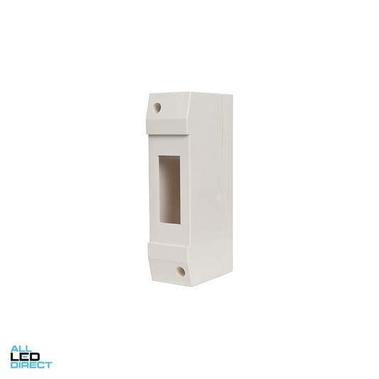 Tesla 1 Pole Surface Mounted Enclosure Including Din Rail IP30 ALL LED Direct