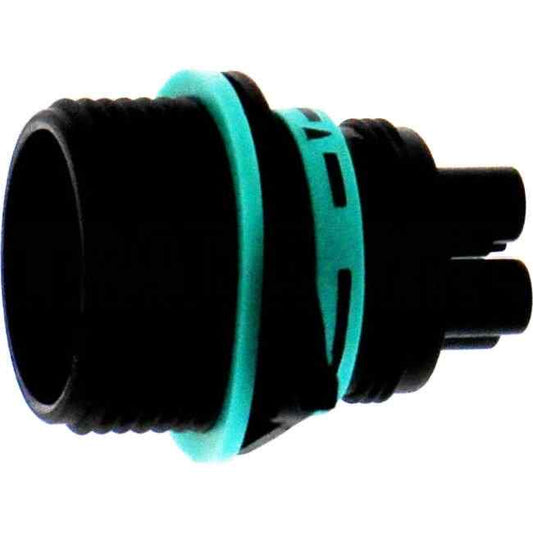 Power Flex Cables 4 Pole Female Panel Mount Connector Submersible IP68 - Default Title (THB.387.D4A.Z)