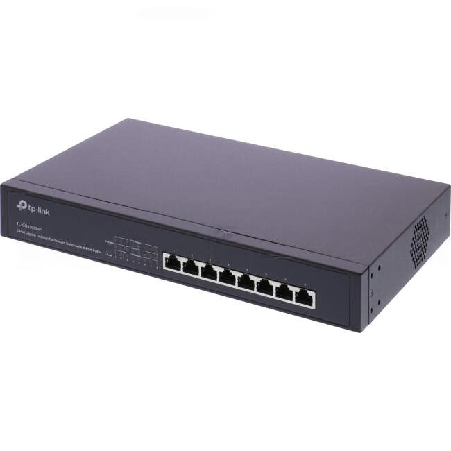 TP-Link 8 Port Gigabit Desktop/Rackmount Switch With 8 Port PoE+