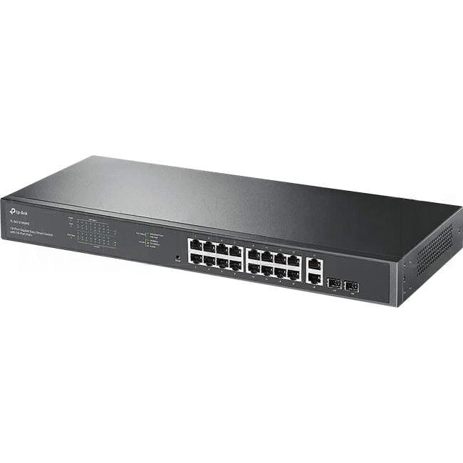 TP-Link 16 Port Gigabit Easy Smart PoE+ Switch With 2 SFP Slots