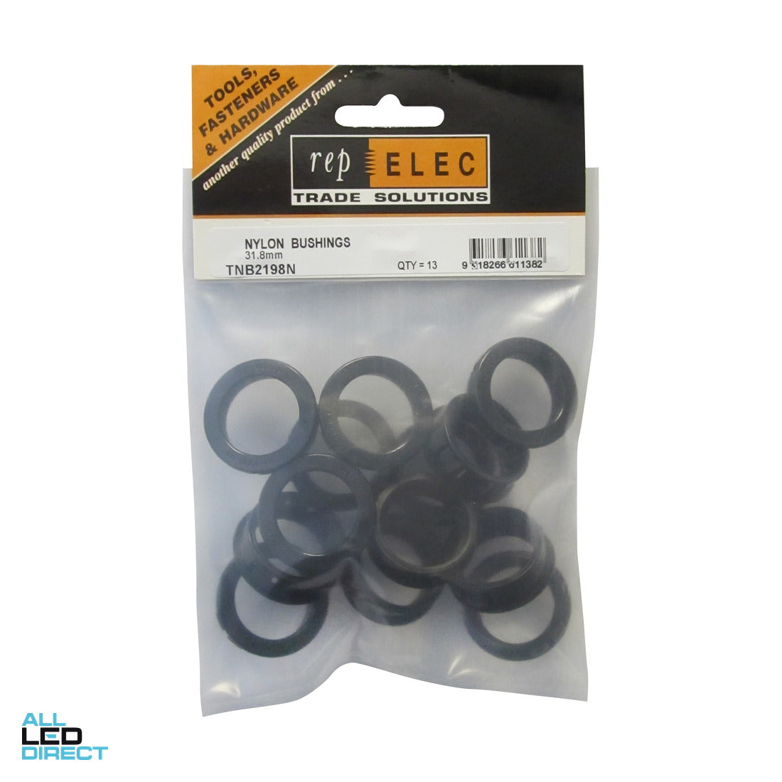Repelec 31.8mm Conduit Nylon Snap Bush Pack Of 13