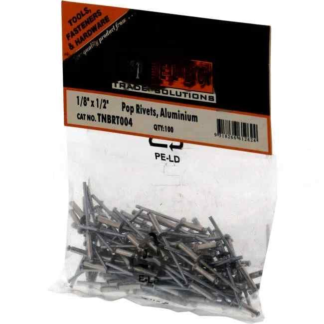 Repelec Rivet Aluminium 100 Pack - Default Title (TNBRT004)