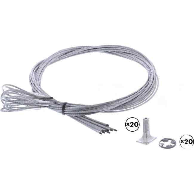 Gripple Loop End 1 Metre Kit Pack Of 20 - Default Title (TZ2LG1M20PK)