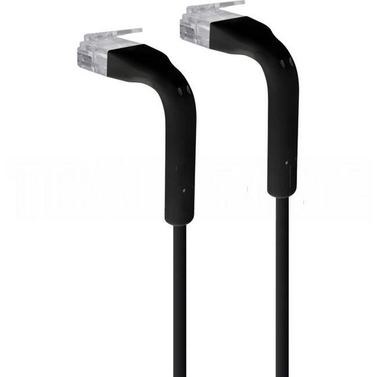 Ubiquiti 1 Metre Ultra-Thin CAT6 RJ45 Ethernet Bendable Patch Lead Black