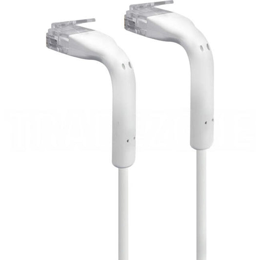 Ubiquiti 0.22 Metre Ultra-Thin CAT6 RJ45 Ethernet Bendable Patch Lead White