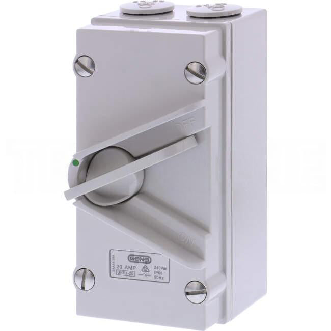 GEN3 20 Amp 1 Pole IP66 Surface Mounted Isolator