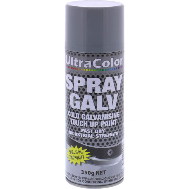 Repelec Ultra Colour Spray Galvanised Paint Silver