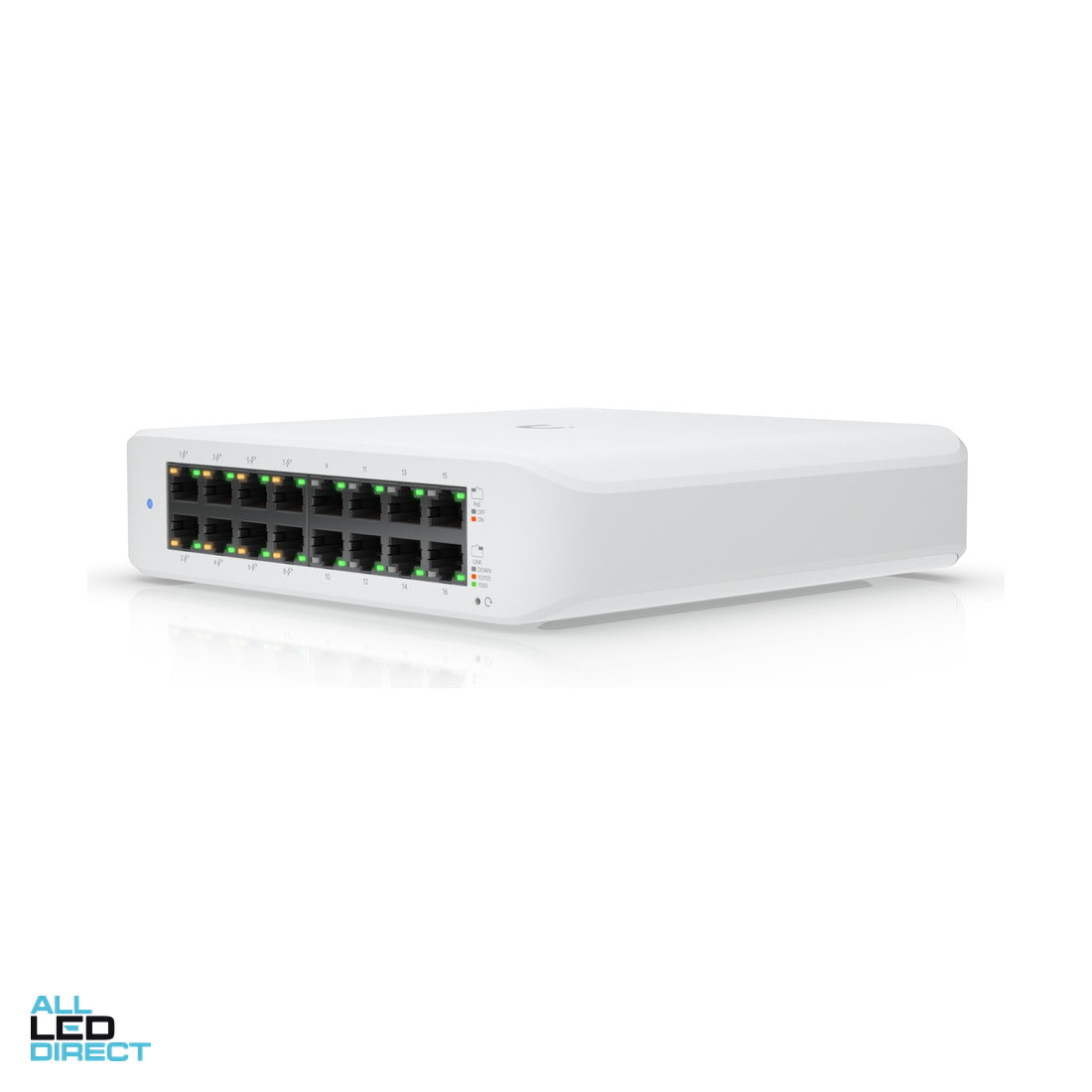 Ubiquiti UniFi Switch Lite With 16 PoE ALL LED Direct