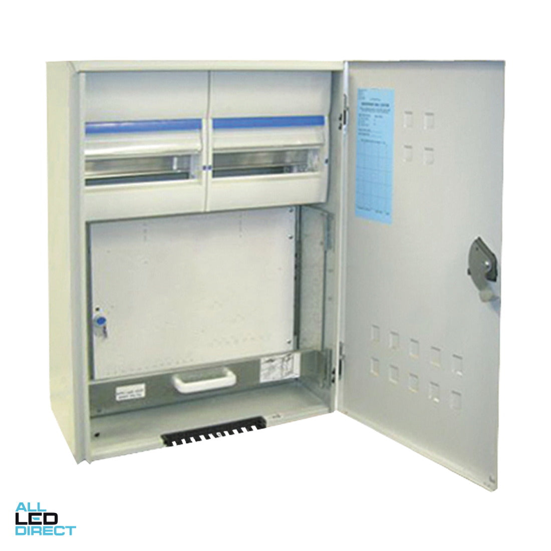 B&R VIC Horizon 24 Pole Domestic and Light Commercial Meter Box For Single and Multi-Phase Installations N18P+Stud AS/NZS3012 IP23 Grey