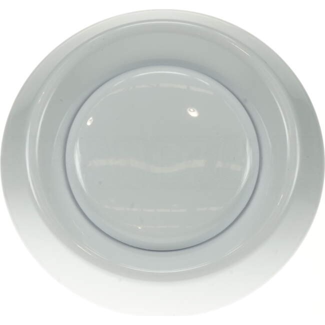 Ventair Ceiling Mounted Round Fixed Inlet or Outlet Grille White Suitable for 100mm Duct