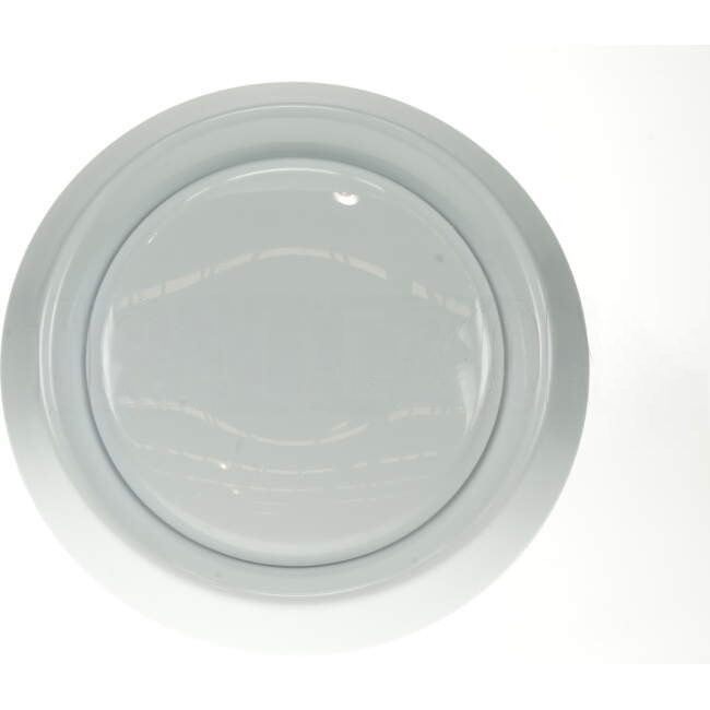 Ventair Ceiling Mounted Round Fixed Inlet or Outlet Grille White Suitable for 125mm Duct