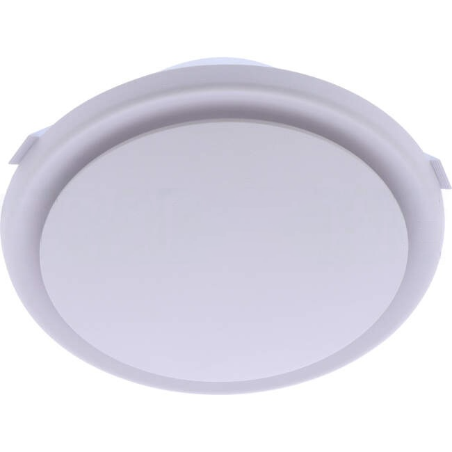 Ventair Ceiling Mounted Round Fixed Inlet or Outlet Grille White Suitable for 150mm Duct